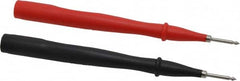 Fluke - Black/Red Electrical Test Equipment Probe - Use with Fluke Meters - Exact Tooling