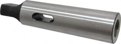 Interstate - MT2 Inside Morse Taper, MT4 Outside Morse Taper, Standard Reducing Sleeve - Soft with Hardened Tang, 1/4" Projection, 124mm OAL, 31.6mm Body Diam - Exact Tooling