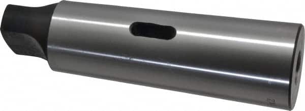 Interstate - MT2 Inside Morse Taper, MT5 Outside Morse Taper, Standard Reducing Sleeve - Soft with Hardened Tang, 1/4" Projection, 156mm OAL, 44.7mm Body Diam - Exact Tooling