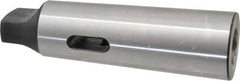 Interstate - MT3 Inside Morse Taper, MT5 Outside Morse Taper, Standard Reducing Sleeve - Soft with Hardened Tang, 1/4" Projection, 156mm OAL, 44.7mm Body Diam - Exact Tooling