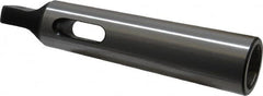 Interstate - MT2 Inside Morse Taper, MT3 Outside Morse Taper, Standard Reducing Sleeve - Hardened & Ground Throughout, 3/4" Projection, 194mm OAL, 30mm Body Diam - Exact Tooling