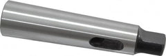 Interstate - MT3 Inside Morse Taper, MT4 Outside Morse Taper, Standard Reducing Sleeve - Hardened & Ground Throughout, 3/4" Projection, 240mm OAL, 36mm Body Diam - Exact Tooling