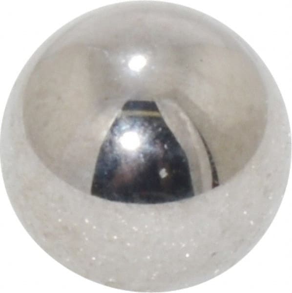 Value Collection - 3/8 Inch Diameter, Grade 25, Chrome Steel Ball - 62 to 66 C Hardness, 0.00005 Inch Diameter Deviation, 0.000025 Inch Sphericity - Exact Tooling