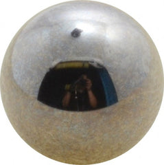 Value Collection - 1/2 Inch Diameter, Grade 25, Chrome Steel Ball - 62 to 66 C Hardness, 0.00005 Inch Diameter Deviation, 0.000025 Inch Sphericity - Exact Tooling