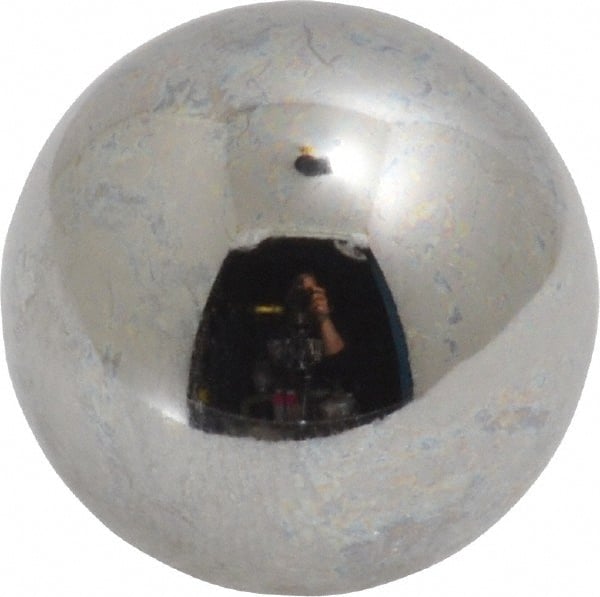 Value Collection - 3/4 Inch Diameter, Grade 25, Chrome Steel Ball - 62 to 66 C Hardness, 0.00005 Inch Diameter Deviation, 0.000025 Inch Sphericity - Exact Tooling