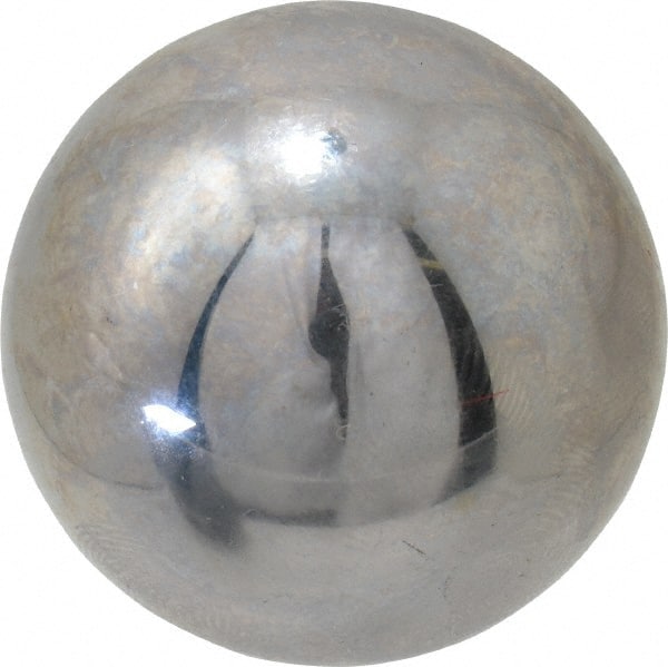 Value Collection - 1-1/4 Inch Diameter, Grade 25, Chrome Steel Ball - 62 to 66 C Hardness, 0.00005 Inch Diameter Deviation, 0.000025 Inch Sphericity - Exact Tooling