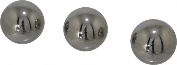 Value Collection - 1-1/2 Inch Diameter, Grade 50, Chrome Steel Ball - 62 to 66 C Hardness, 0.00005 Inch Diameter Deviation, 0.000025 Inch Sphericity - Exact Tooling