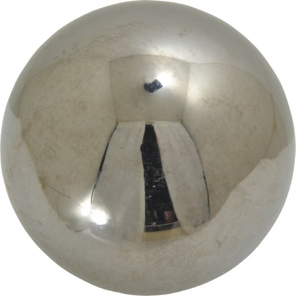 Value Collection - 2 Inch Diameter, Grade 50, Chrome Steel Ball - 62 to 66 C Hardness, 0.00005 Inch Diameter Deviation, 0.000025 Inch Sphericity - Exact Tooling