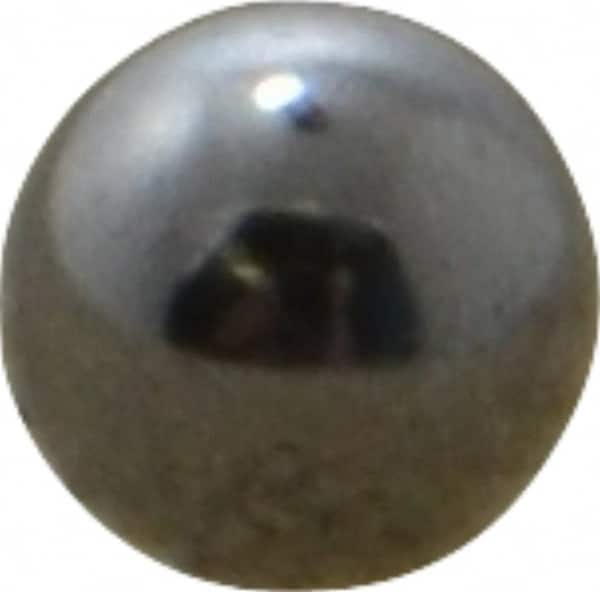 Value Collection - 3.5 mm Diameter, Grade 25, Chrome Steel Ball - 62 to 66 C Hardness, 0.00005 Inch Diameter Deviation, 0.000025 Inch Sphericity - Exact Tooling
