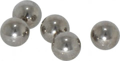 Value Collection - 1/4 Inch Diameter, Grade 100, 440-C Stainless Steel Ball - 57 - 61 C Hardness, 0.0005 Inch Sphericity, 0.0005 Inch Diameter Deviation - Exact Tooling