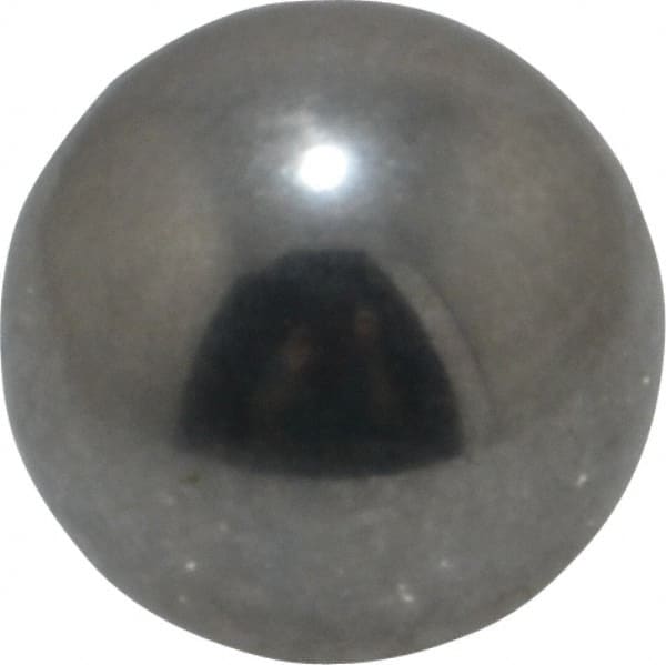 Value Collection - 7/16 Inch Diameter, Grade 100, 440-C Stainless Steel Ball - 57 - 61 C Hardness, 0.0005 Inch Sphericity, 0.0005 Inch Diameter Deviation - Exact Tooling