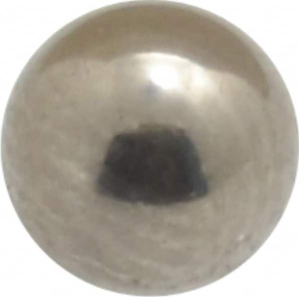 Value Collection - 3/16 Inch Diameter, Grade 100, 316 Stainless Steel Ball - 40 - 45 C Hardness, 0.0001 Inch Sphericity, 0.0001 Inch Diameter Deviation - Exact Tooling