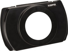 Electrix - 8 Diopter, 3" Wide, Task & Machine Light Magnifier Lens - Black, For Use with 7450 & 7452 Magnifiers - Exact Tooling