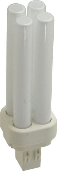 Electrix - 13 Watt Fluorescent Commercial/Industrial 2 Pin Lamp - 3,000°K Color Temp, PLC - Exact Tooling