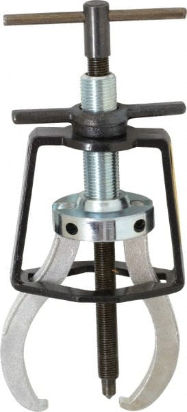 Posi Lock Puller - Steel 2-Jaw Miniature Bearing Puller - 3" Reach, For Bearings, Gears & Pulleys - Exact Tooling
