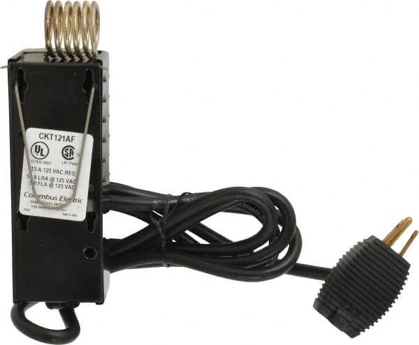 TPI - 40 to 110°F, Heat Only, Industrial Thermostat (Coiled Capillary Temperature Sensor) - 125 to 277 Volts, Snap Acting Switch - Exact Tooling