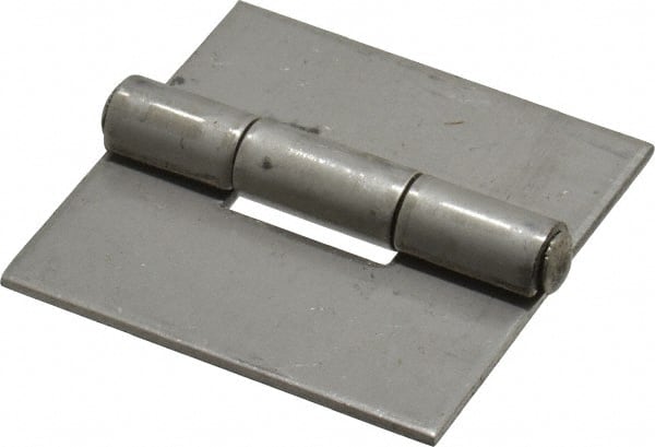 Value Collection - 2" Long x 2" Wide x 0.075" Thick, 316 Stainless Steel Commercial Hinge - 0.187" Pin Diam - Exact Tooling