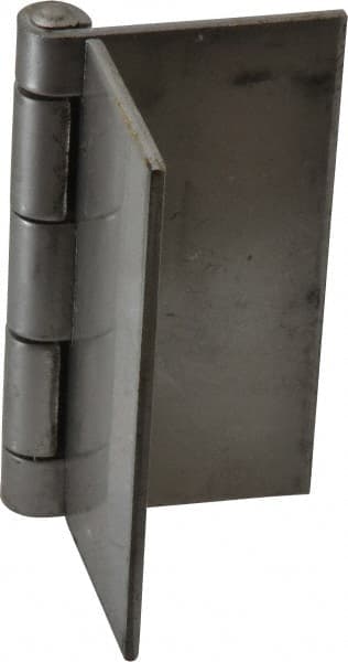 Value Collection - 3" Long x 3" Wide x 0.09" Thick, 316 Stainless Steel Commercial Hinge - 0.187" Pin Diam - Exact Tooling