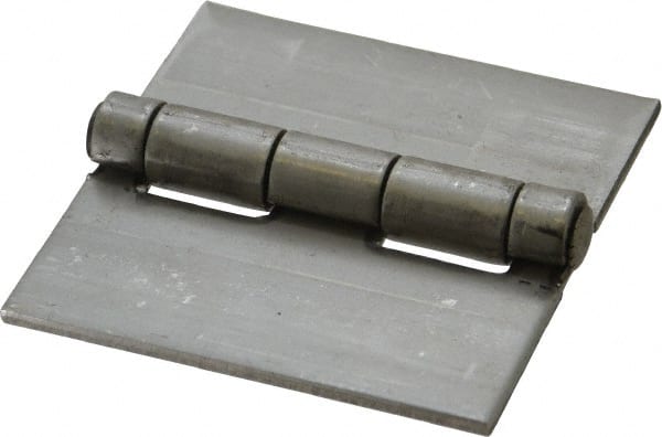 Value Collection - 3" Long x 3" Wide x 0.12" Thick, 316 Stainless Steel Commercial Hinge - 0.25" Pin Diam - Exact Tooling