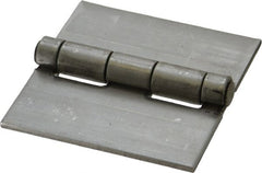 Value Collection - 3" Long x 3" Wide x 0.12" Thick, 316 Stainless Steel Commercial Hinge - 0.25" Pin Diam - Exact Tooling