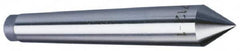 Made in USA - Carbide-Tipped Alloy Steel Standard Point Solid Dead Center - B&S 8 Brown & Sharpe Taper, 5-11/32" OAL - Exact Tooling