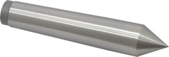 Value Collection - 0.95" Head Diam, Steel Standard Point Solid Dead Center - 3MT Morse Taper, 0.95" Point Diam, 4-59/64" OAL - Exact Tooling