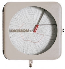 Dickson - -22 to 122°F, 24 Hour Recording Time Chart - 8 Inch Diameter, Use with To be Used with Pr8 Recorders - Exact Tooling