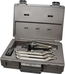 OTC - 5 Piece, 5 Ton Capacity, 6-1/4" Spread, Puller Set - 2, 3 Jaws, 12.67" OAL, 6" Reach - Exact Tooling