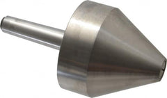 Riten - MT3 Taper Shank, 4" Head Diam 8,000 Lb Capacity Live Center - 4-9/32" Head Length, 1" Point Diam, 4.2813" Point Len, 3,800 Lb Max Workpc, Bull Nose Point - Exact Tooling