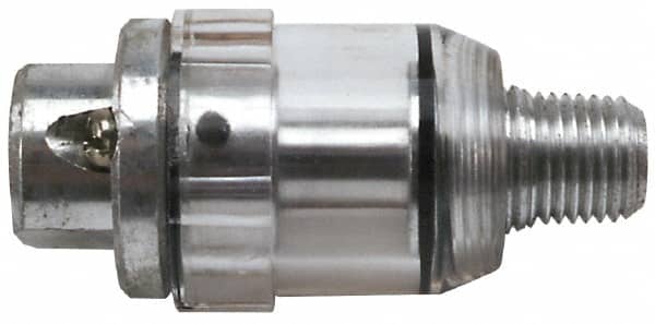 Universal Tool - 1" Outlet, 100 Max psi, Inline Filters, Regulators & Lubricators - 350 CFM, Large Capacity In-Line Oilers, 10" Long x 4-1/4" High x 3-3/8" Wide - Exact Tooling