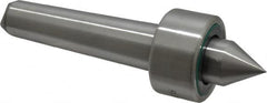 Riten - MT3 Taper Shank, 1-11/16" Head Diam 4,250 Lb Capacity Live Center - 1,000 Max RPM, 15/16" Head Length, 7/8" Point Diam, 1-1/16" Point Len, 1,000 Lb Max Workpc, Standard Point - Exact Tooling