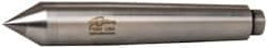 Riten - 0.7" Head Diam, Carbide-Tipped Steel Standard Point Half Dead Center - 2MT Morse Taper, 0.7" Point Diam, 4-3/16" OAL - Exact Tooling