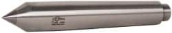 Riten - 0.7" Head Diam, Carbide-Tipped Steel Standard Point Solid Dead Center - 2MT Morse Taper, 0.7" Point Diam, 4-3/16" OAL - Exact Tooling