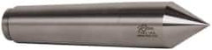 Riten - 1.748" Head Diam, Hardened Tool Steel Standard Point Solid Dead Center - 5MT Morse Taper, 1.748" Point Diam, 8-1/2" OAL - Exact Tooling