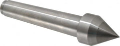 Riten - 1-3/4" Head Diam, Carbide-Tipped Steel Standard Point Solid Dead Center - Jarno 10 Taper, 1-3/4" Point Diam - Exact Tooling