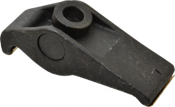 Value Collection - 5/8" Stud, 3" Max Clamping Height, Steel, Adjustable & Self-Positioning Strap Clamp - 1-7/8" Wide, 1-7/8" High, 2" Heel to Stud Center - Exact Tooling