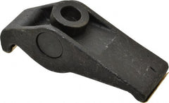 Value Collection - 5/8" Stud, 3" Max Clamping Height, Steel, Adjustable & Self-Positioning Strap Clamp - 1-7/8" Wide, 1-7/8" High, 2" Heel to Stud Center - Exact Tooling