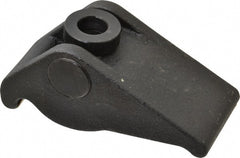 Value Collection - 3/4" Stud, 4-1/4" Max Clamping Height, Steel, Adjustable & Self-Positioning Strap Clamp - 2-5/8" Wide, 2-1/4" High, 2-1/8" Heel to Stud Center - Exact Tooling