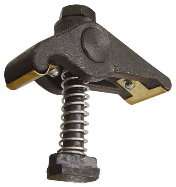 Value Collection - 5/8" Stud, 3" Max Clamping Height, Steel Strap Clamp Assembly - Swing Clamp, Swivel Strap Heel, 1-7/8" Strap Thickness, 1-7/8" Strap Width - Exact Tooling