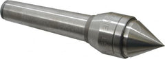 Value Collection - MT2 Taper Shank, 1.09" Head Diam Live Center - 0.945" Point Diam, 0.91" Point Len, 440 Lb Max Workpc, 4.73" OAL, Standard Point - Exact Tooling