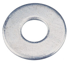 Value Collection - 5/16" Screw, Steel USS Flat Washer - 0.37" ID x 0.905" OD, 0.104" Thick, Zinc-Plated Finish - Exact Tooling