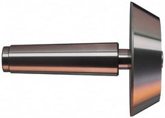 Concentric - 3.2 to 4.06" Point Diam, Hardened Tool Steel Lathe Bell Head Point - Compatible with Live Centers - Exact Tooling
