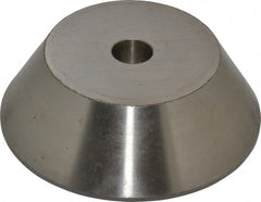 Concentric - 2.17 to 3-1/4" Point Diam, Hardened Tool Steel Lathe Bell Head Point - Compatible with Live Centers - Exact Tooling