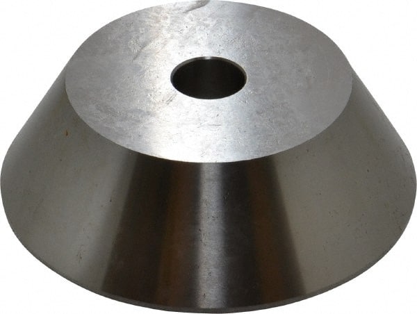 Concentric - 3.21 to 4.8" Point Diam, Hardened Tool Steel Lathe Bell Head Point - Compatible with Live Centers - Exact Tooling