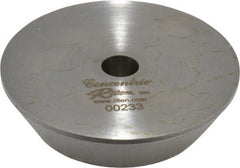 Concentric - 1-3/4 to 2.33" Point Diam, Hardened Tool Steel Lathe Bell Head Point - Compatible with Live Centers - Exact Tooling