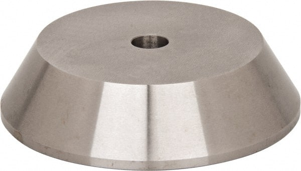 Concentric - 2.46 to 3.32" Point Diam, Hardened Tool Steel Lathe Bell Head Point - Compatible with Live Centers - Exact Tooling