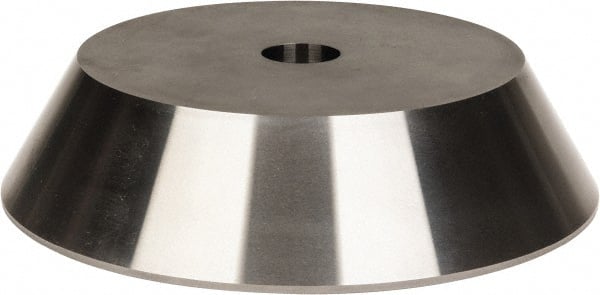 Concentric - 4.6 to 6.19" Point Diam, Hardened Tool Steel Lathe Bell Head Point - Compatible with Live Centers - Exact Tooling