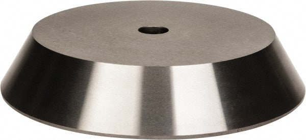 Concentric - 4.11 to 5.19" Point Diam, Hardened Tool Steel Lathe Bell Head Point - Compatible with Live Centers - Exact Tooling