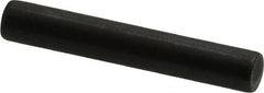 Holo-Krome - 4mm Diam x 25mm Pin Length Grade 8 Alloy Steel Standard Dowel Pin - Black Luster Finish, C 60 (Surface) & C 50-58 Hardness, 1 Beveled & 1 Rounded End - Exact Tooling