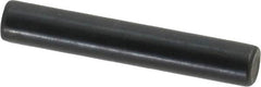 Holo-Krome - 5mm Diam x 30mm Pin Length Grade 8 Alloy Steel Standard Dowel Pin - Black Luster Finish, C 60 (Surface) & C 50-58 Hardness, 1 Beveled & 1 Rounded End - Exact Tooling